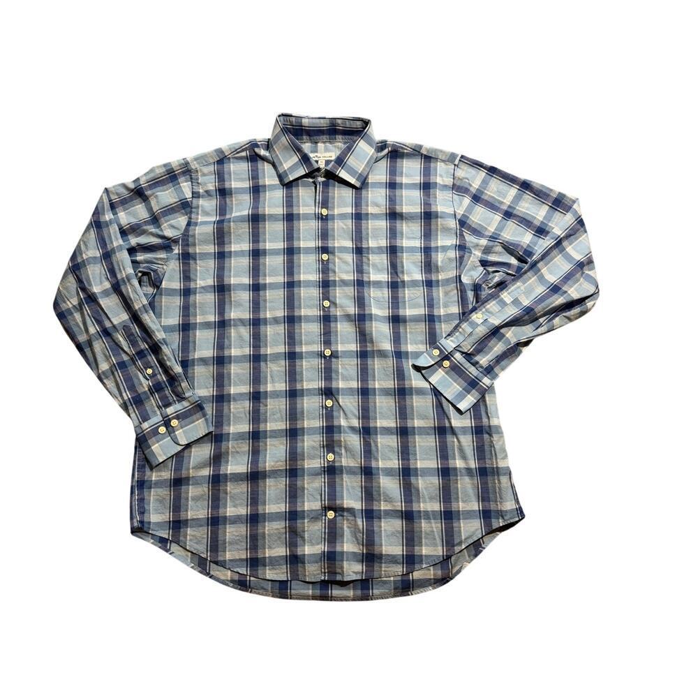 Peter Millar, long sleeve, button up, collared shirt, size XL
